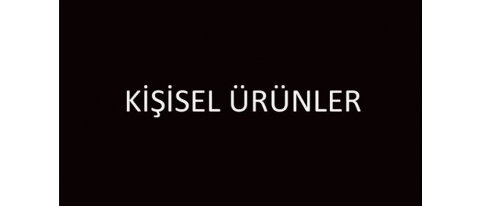 KİŞİSEL ÜÜRNLER